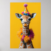 Party Giraffe Extravaganza Poster (Voorkant)