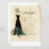 Party Girl Bachelorette Kaart (Voorkant / Achterkant)