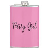 Party Girl-fles Heupfles (Voorkant)