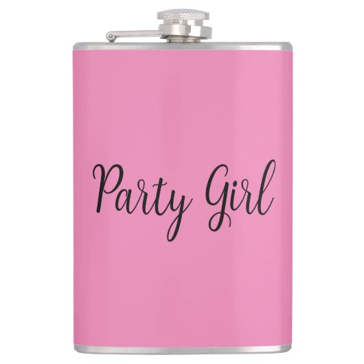 Party Girl-fles Heupfles (Voorkant)