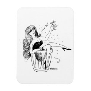 Party Girl Magneet