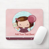 Party Girl Mousepad Muismat (Met muis)