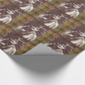  Party Girl op Tapestry Wrapping Paper Cadeaupapier (Hoek)