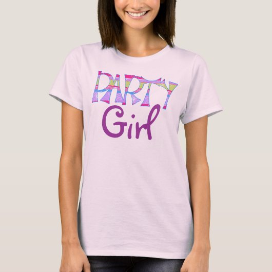 Party Girl T-shirt (Voorkant)