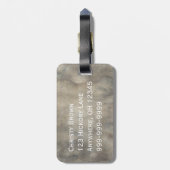  Party Girl Victoriaans Tapestry Bagagelabel (Achterkant verticaal)