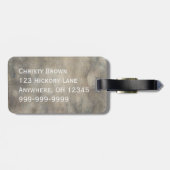  Party Girl Victoriaans Tapestry Bagagelabel (Achterkant horizontaal)