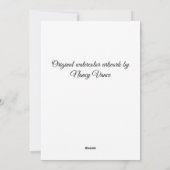 Party  girls cards art deco feestdagenkaart (Achterkant)