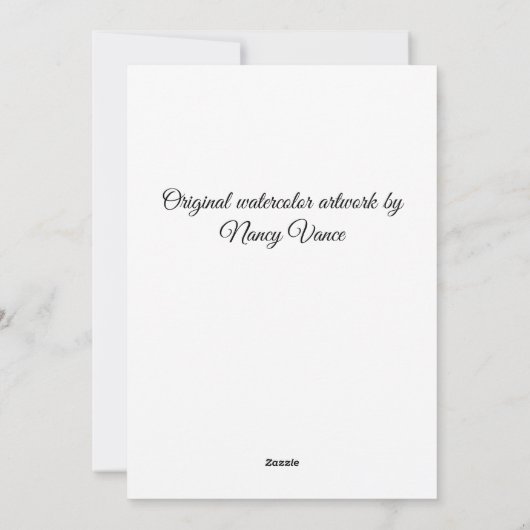 Party  girls cards art deco feestdagenkaart (Achterkant)