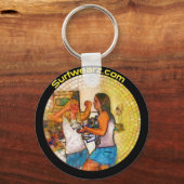 Party Girls Sleutelhanger (Voorkant)