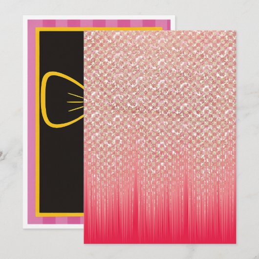 Party, Graduation & Life Announcement Cards Aankondiging (Voorkant / Achterkant)