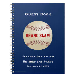Party Guest Book, Baseball, Grand Slam Notitieboek