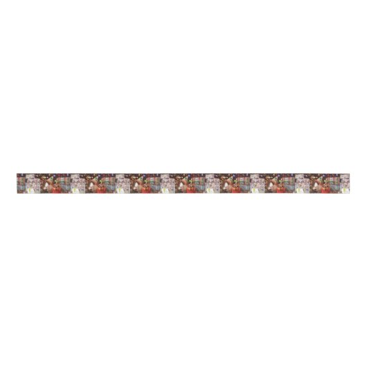 Party Guinea Pig Grosgrain Lint (Voorkant)