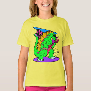 Party Hard Dinosaurs stegosaurus gitaar T-shirt