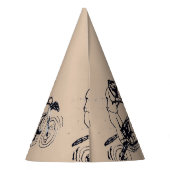 Party hat for Kids with dirt bike Feesthoedjes (Achterkant)