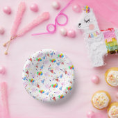 Party Hat Paper Plate Papieren Kommen (Feest)