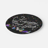 Party Hats and Confetti New Years Papieren Bordje (Gekanteld)