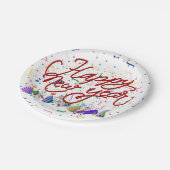 Party Hats and Confetti New Years Papieren Bordje (Gekanteld)