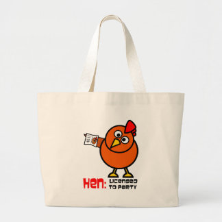 Party Hen Bag Grote Tote Bag
