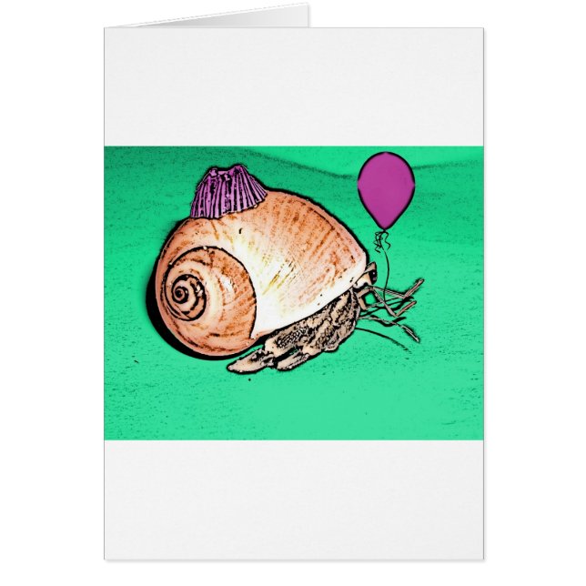 Party Hermit Crab Design (Voorkant)