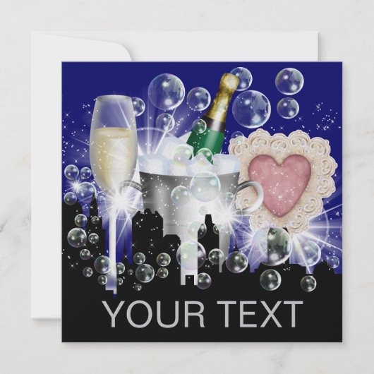 Party in Style Bright Lights herzien - SRF Kaart (Voorkant)