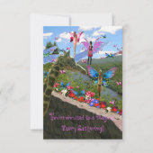 Party Invitation Faery (Fairy) Gathering Kaart (Voorkant)