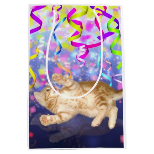 Party kitten medium cadeauzakje (Voorkant)