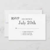 Party Lantern on Chalk RSVP (Achterkant)