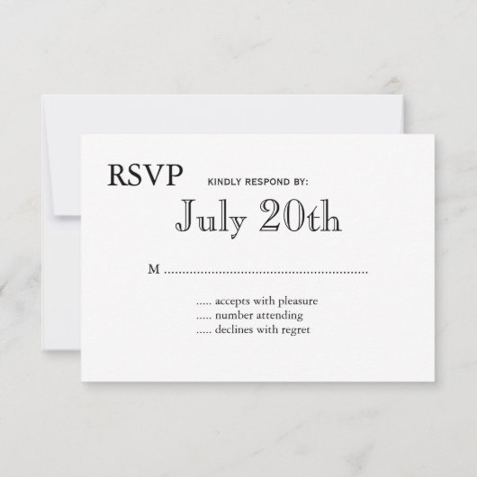 Party Lantern on Chalk RSVP (Achterkant)