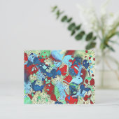 Party Lichen Briefkaart (Staand voorkant)