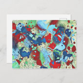 Party Lichen Briefkaart (Voorkant / Achterkant)