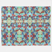 Party Lichen Fleece Deken (Voorkant (Horizontaal))