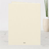 Party Lights Cocktails Disco Ball Palms op Geel Kaart (Achterkant)