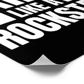 Party Like A Rockstar beroemd gemaakt door Funny M Poster (Hoek)