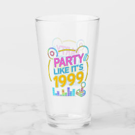 Party Like It’s 1999®™ – Neon Soundtrack Glas