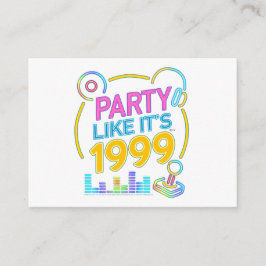 Party Like It’s 1999®™ – Neon Soundtrack  Informatiekaartje