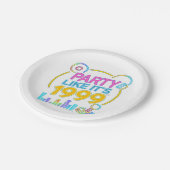 Party Like It’s 1999®™ – Neon Soundtrack Papieren Bordje (Gekanteld)