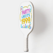 Party Like It’s 1999®™ – Neon Soundtrack Pickleball Paddle (Links)