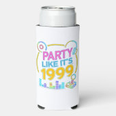 Party Like It’s 1999®™ – Neon Soundtrack Seltzer Blikjeskoeler (Seltzer Achterkant)