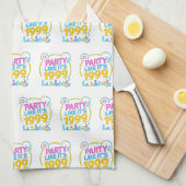 Party Like It’s 1999®™ – Neon Soundtrack Theedoek (Quarter Fold)