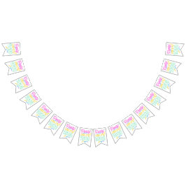 Party Like It’s 1999®™ – Neon Voltage Vlaggetjes