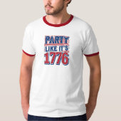 Party Like It's 1776 - 4th of July T-shirt (Voorkant)