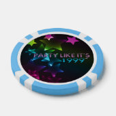 Party Like It's 1999® - Pookchips - Design 11 Pokerchips (Enkel)