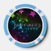 Party Like It's 1999® - Pookchips - Design 11 Pokerchips (Achterkant)
