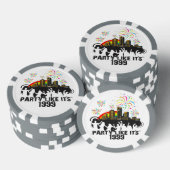 Party Like It's 1999® - Pookchips - Design 15 Poker Chips (Opstapeling)