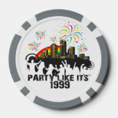 Party Like It's 1999® - Pookchips - Design 15 Poker Chips (Achterkant)