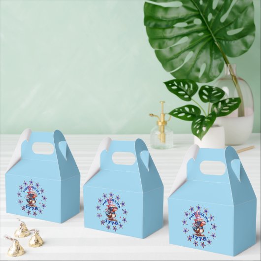 Party Like zijn 1776 American Eagle en 1776 Vlag Bedankdoosjes (Meervoudige)