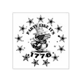 Party Like zijn 1776 American Eagle en 1776 Vlag Rubberstempel (Afrduk)