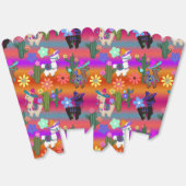 Party Llamas with Hats and Tassels Bedankdoosjes (Ongevouwen)