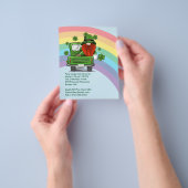 Party Lucky Irish Gnomen St Patricks Day Invite Flyer (Hand)