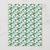 Party Lucky Irish Gnomen St Patricks Day Invite Flyer (Achterkant)